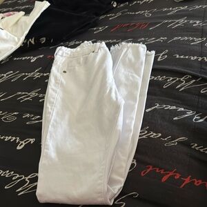skinny white jeans